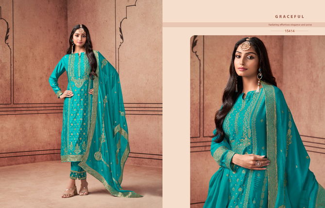 Aurum By Zisa Pure Weaving jacquard Salwar Kameez Wholesale Shop In Surat